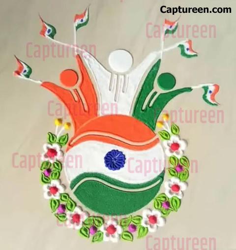 matdan rangoli images