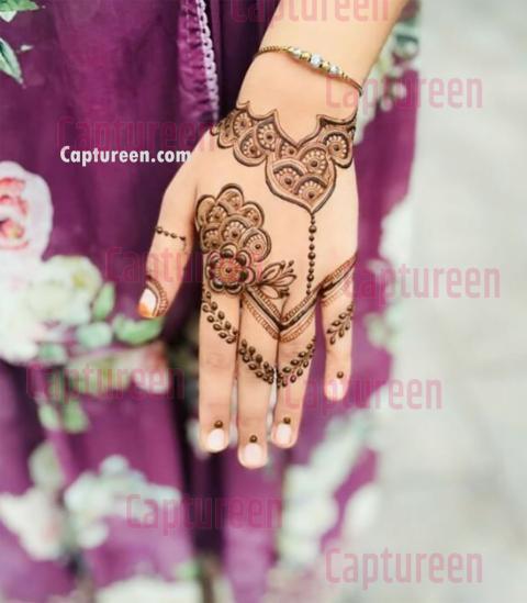 cute simple mehndi designs for kids