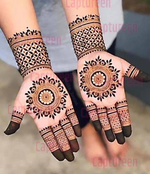 rangoli mehndi design images