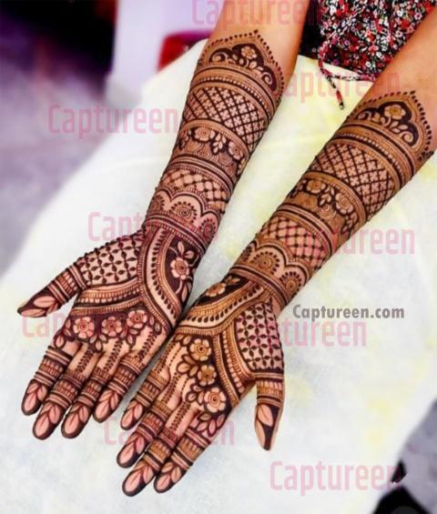 bridal full mehndi designs