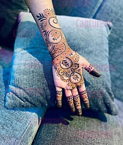 mehndi design dulhan wala