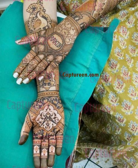 full hand new mehndi design