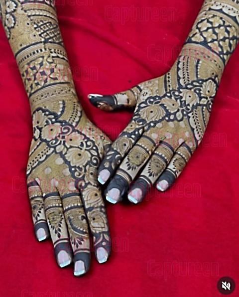 hand mehendi design