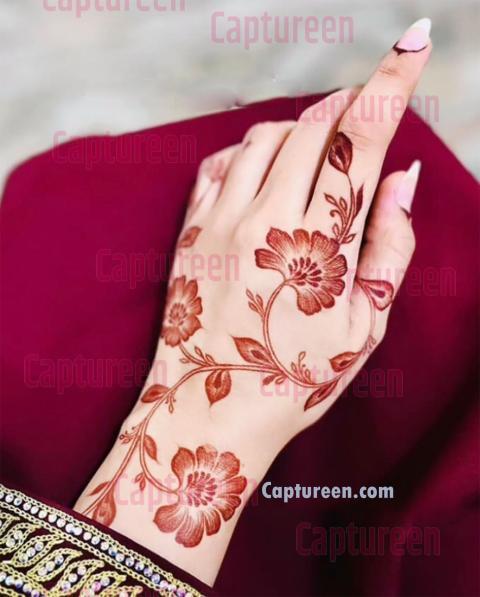 5 minute craft mehndi design