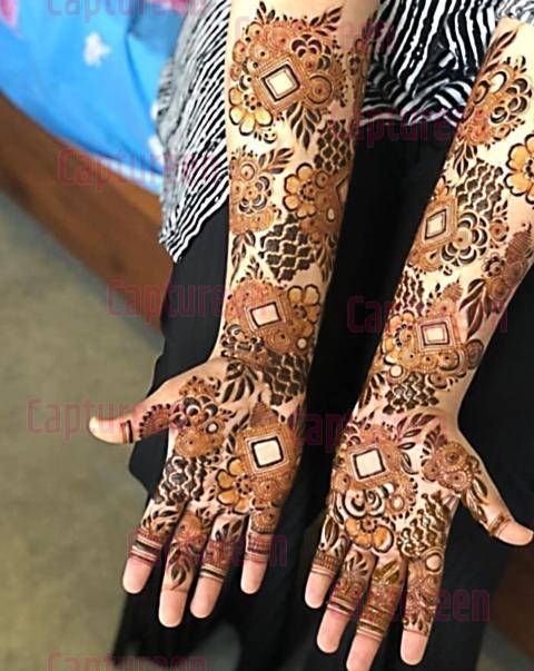 mehndi wala design photo