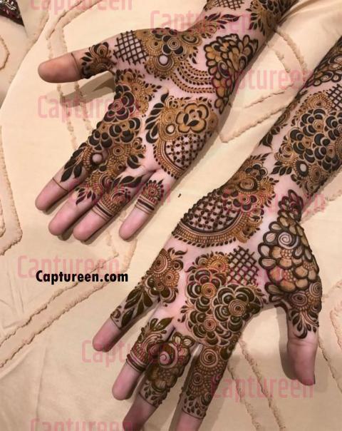 arabic indian and pakistani mehndi design