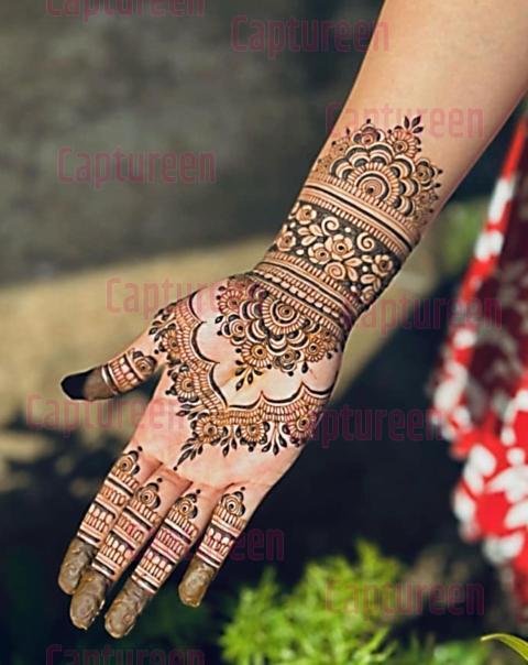 simple pakistani mehndi designs for eid