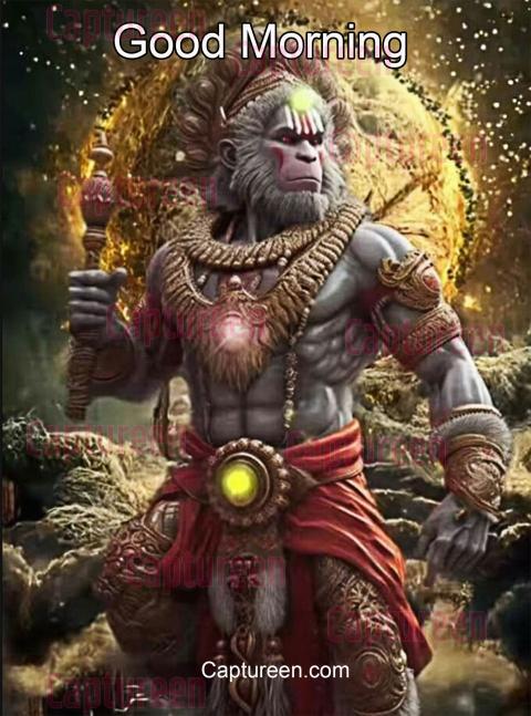 Jai Bajrangbali good morning images devotion