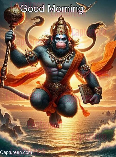 Jai Bajrangbali good morning images positivity