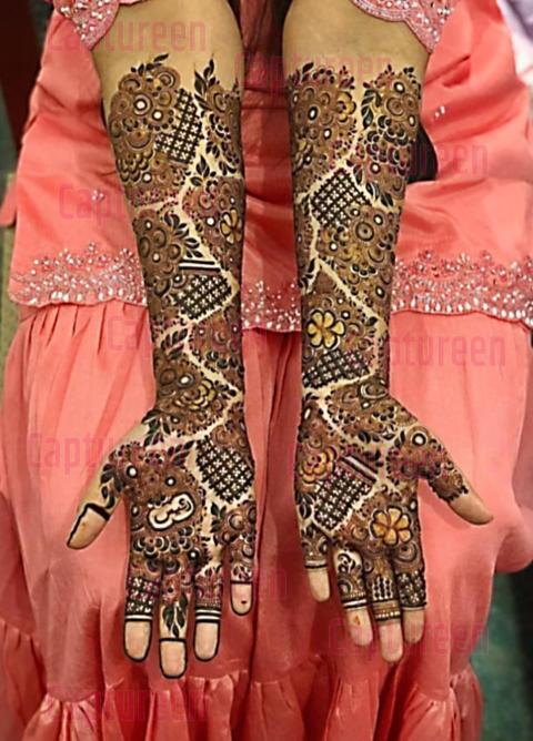 turkish mehndi design