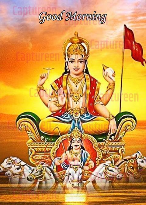 Lord Surya Good Morning Images with Divine Energy