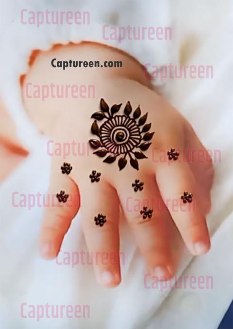 cute mehndi design