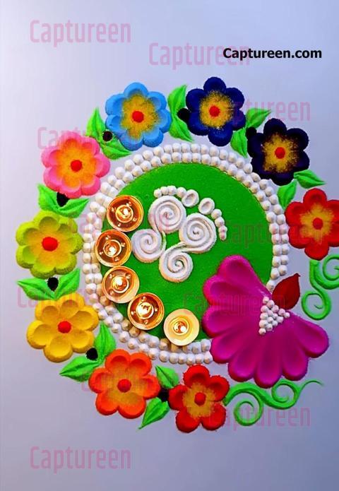 rangoli design bela