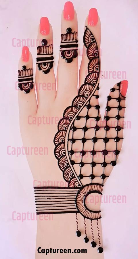 simple mehendi design