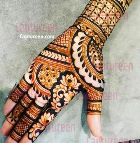 mehandi ki design simple