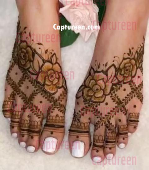 beautiful bridal mehndi designs legs