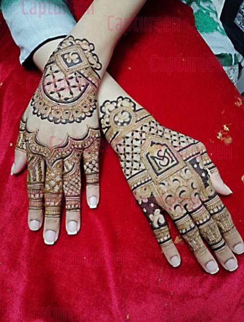 meri saheli mehndi design