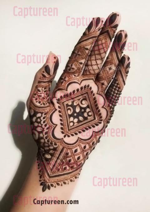 geometric mehndi designs