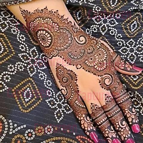 mehndi fashion design