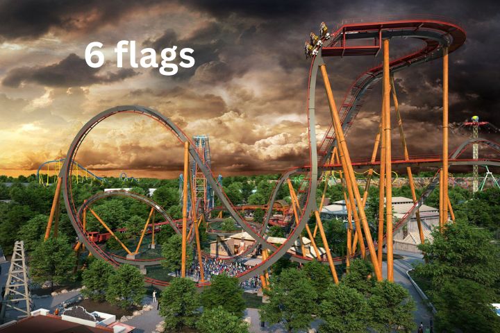 admission to 6 flags photo and picture