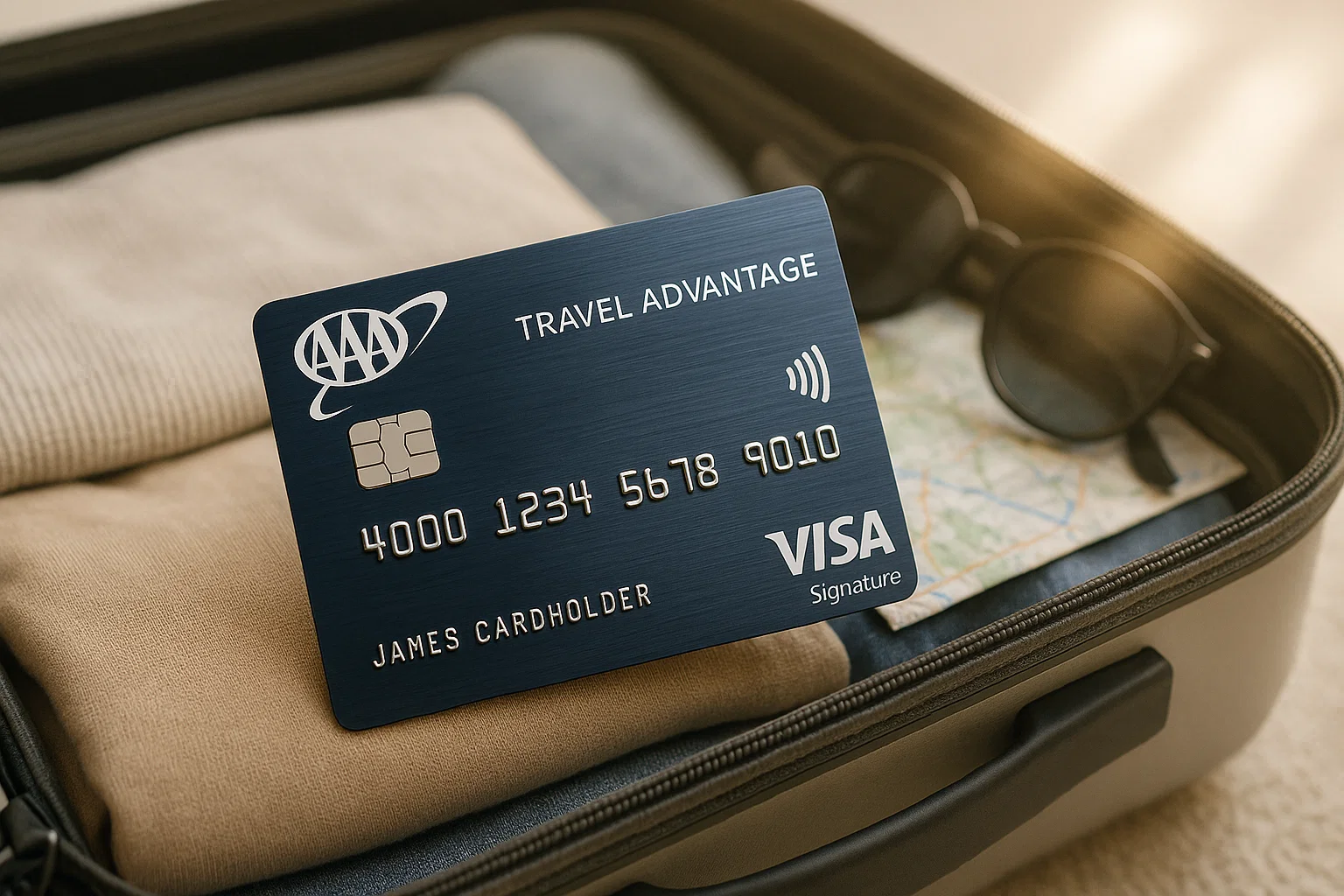 AAA Travel Advantage Visa Signature Credit Card