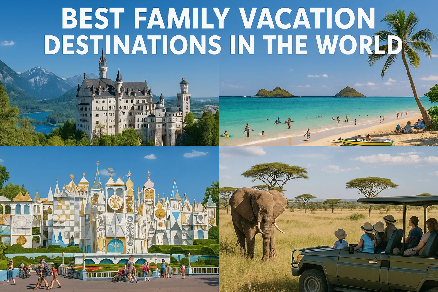 Best Family Vacation Destinations in the World