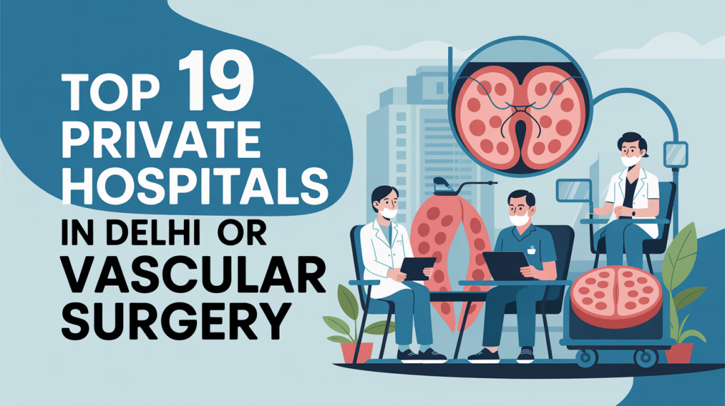 Image of Top 19 Private Hospitals in Delhi for Vascular Surgery Top 19 Private Hospitals in Delhi for Vascular Surgery