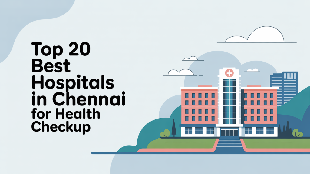 Image of Top 20 Best Hospitals in Chennai for Health Checkup Top 20 Best Hospitals in Chennai for Health Checkup
