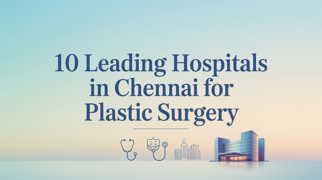 10 Leading Hospitals in Chennai for Plastic Surgery