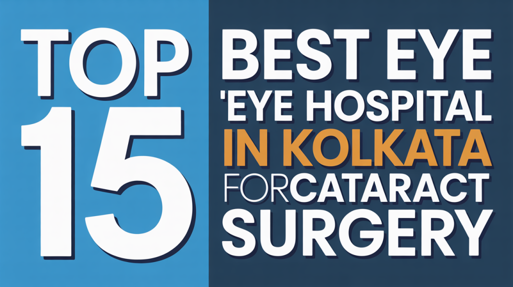 15 Best Eye Hospitals in Kolkata for Cataract Surgery